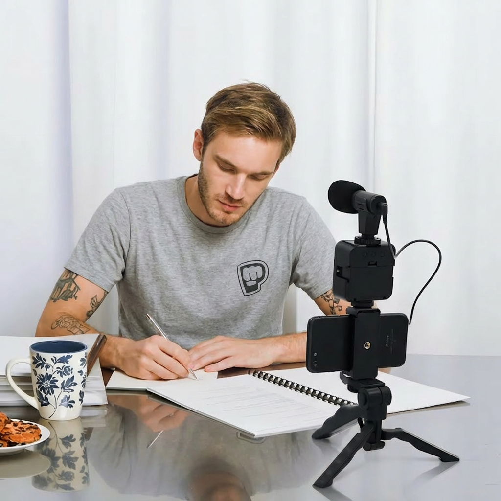 Trípode Estabilizador con luces LED